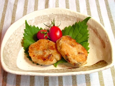 【ししゃも】佃煮のポテト焼き